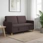 Preview: Sofa mit Stauraum Dunkelbraun 152 x 78 x 87 cm Polyester
