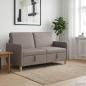 Preview: ARDEBO.de - Sofa mit Stauraum Taupe 152 x 78 x 87 cm Polyester