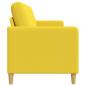 Preview: Sofa mit Stauraum Helles Gelb 152 x 78 x 87 cm Polyester