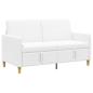 Preview: Sofa mit Stauraum Weiß 152 x 78 x 87 cm Polyester