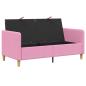 Preview: Sofa mit Stauraum Rosa 152 x 78 x 87 cm Polyester