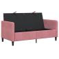 Preview: Sofa mit Stauraum Rosa 152 x 78 x 87 cm Polyester