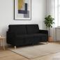 Preview: ARDEBO.de - Sofa mit Stauraum Schwarz 172 x 78 x 87 cm Polyester
