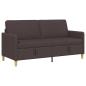 Preview: Sofa mit Stauraum Dunkelbraun 172 x 78 x 87 cm Polyester