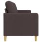 Preview: Sofa mit Stauraum Dunkelbraun 172 x 78 x 87 cm Polyester