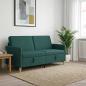 Preview: ARDEBO.de - Sofa mit Stauraum Dunkelgrün 172 x 78 x 87 cm Polyester