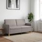 Preview: ARDEBO.de - Sofa mit Stauraum Taupe 172 x 78 x 87 cm Polyester