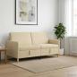 Preview: Sofa mit Stauraum Creme 172 x 78 x 87 cm Polyester