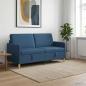 Preview: ARDEBO.de - Sofa mit Stauraum Blau 172 x 78 x 87 cm Polyester