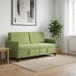 Preview: ARDEBO.de - Sofa mit Stauraum Hellgrün 172 x 78 x 87 cm Polyester