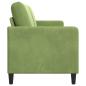 Preview: Sofa mit Stauraum Hellgrün 172 x 78 x 87 cm Polyester