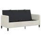 Preview: Sofa mit Stauraum Creme 172 x 78 x 87 cm Polyester
