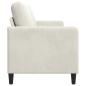 Preview: Sofa mit Stauraum Creme 172 x 78 x 87 cm Polyester