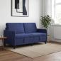 Preview: ARDEBO.de - Sofa mit Stauraum Polizeiblau 172 x 78 x 87 cm Polyester