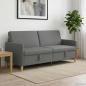 Preview: Sofa mit Stauraum Dunkelgrau 192 x 78 x 87 cm Polyester