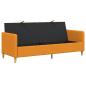 Preview: Sofa mit Stauraum Dunkelgelb 192 x 78 x 87 cm Polyester