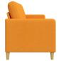 Preview: Sofa mit Stauraum Dunkelgelb 192 x 78 x 87 cm Polyester