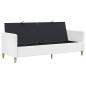Preview: Sofa mit Stauraum Weiß 192 x 78 x 87 cm Polyester