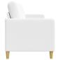 Preview: Sofa mit Stauraum Weiß 192 x 78 x 87 cm Polyester