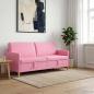Preview: Sofa mit Stauraum Rosa 192 x 78 x 87 cm Polyester
