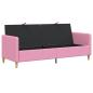 Preview: Sofa mit Stauraum Rosa 192 x 78 x 87 cm Polyester