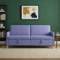 Preview: Sofa mit Stauraum Jeans blau 192 x 78 x 87 cm Polyester
