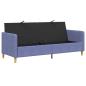 Preview: Sofa mit Stauraum Jeans blau 192 x 78 x 87 cm Polyester