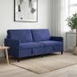Preview: Sofa mit Stauraum Polizeiblau 192 x 78 x 87 cm Polyester