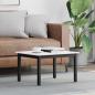 Preview: ARDEBO.de - Couchtisch Weiß 60 x 50 x 36 cm Massives Kiefernholz