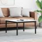 Preview: ARDEBO.de - Couchtisch Weiß 80 x 80 x 45 cm Massives Kiefernholz