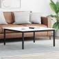 Preview: ARDEBO.de - Couchtisch Weiß 100 x 100 x 45 cm Massives Kiefernholz