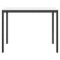 Preview: Bartisch Weiß 140 x 80 x 105 cm Massives Kiefernholz