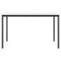 Preview: Bartisch Weiß 180 x 90 x 105 cm Massives Kiefernholz