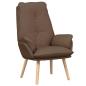 Preview: Sessel Braun 69 x 74 x 93 cm Polyester und Sperrholz