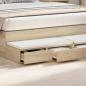 Preview: Bettschubladen Sonoma-Eiche 135 x 36,5 x 16,5 cm Holzwerkstoff