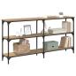 Preview: Konsolentisch Artisan-Eiche 150 x 29 x 75 cm