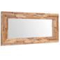Preview: Dekorativer Spiegel Teak 120 x 60 cm Rechteckig