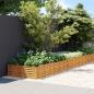Preview: ARDEBO.de - Hochbeet 579x100x36 cm Cortenstahl