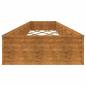Preview: Hochbeet 579x100x36 cm Cortenstahl