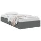 Preview: Aufbewahrungsbett Dunkelgrau 100 x 203 cm Stoff