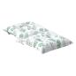 Preview: Outdoor-Kissen 2 stk. Stoff Feines Blattmuster 100 x 50 x 7 cm