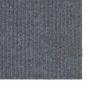 Preview: Teppichläufer Hellgrau 80 x 150 cm Stoff