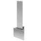 Preview: Gartenbrunnen Silbern 37,7x32,6x110 cm Edelstahl