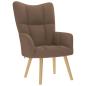 Preview: ARDEBO.de - Relaxsessel Stoff Braun