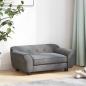 Preview: Hundesofa Dunkelgrau 72x45x30 cm Plüsch
