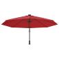 Preview: Wand-Sonnenschirm Knallrot 290 cm
