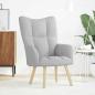 Preview: Relaxsessel Wolkengrauer Stoff