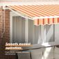 Preview: Markisenrahmen Mehrfarbig 250 x 200 cm