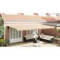 Preview: Ausziehbare Markise Mehrfarbig 600 x 350 cm