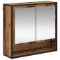 Preview: Badezimmermöbel-Set 3 stk. Altholz 35 x 37,5 x 166 cm